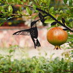 Eindhoven Garden Decor | Metal Bird Silhouette - Art In The Backyard