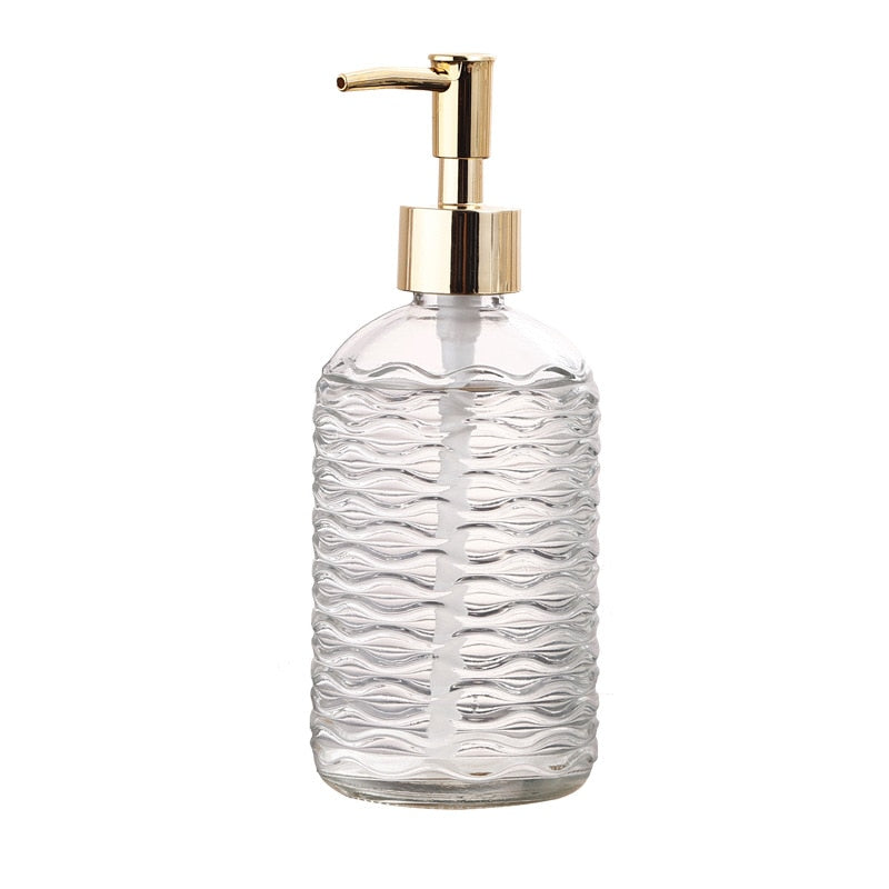 Glass Liquid Soap Dispenser