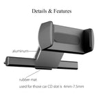 DriveFlexx Handy Mount Car CD Slot | 360° Rotatable | Stable & Universal | Flexible Lazy Arm