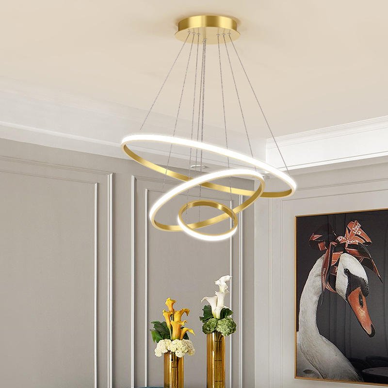 Stylish spiral ceiling lamp