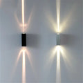 LED exterior wall light Virelo Beam | IP65 waterproof | Aluminium housing | For garden, terrace & facade | 85–265 V