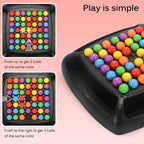 Colorful Rainbow Ball Matching Educational Game