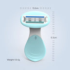 4-blade compact razor with storage box | Smooth skin on the go & at home