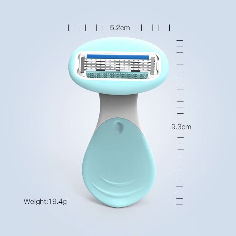4-blade compact razor with storage box | Smooth skin on the go & at home