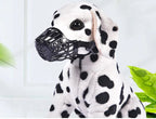 Breathable dog muzzle with comfortable fit