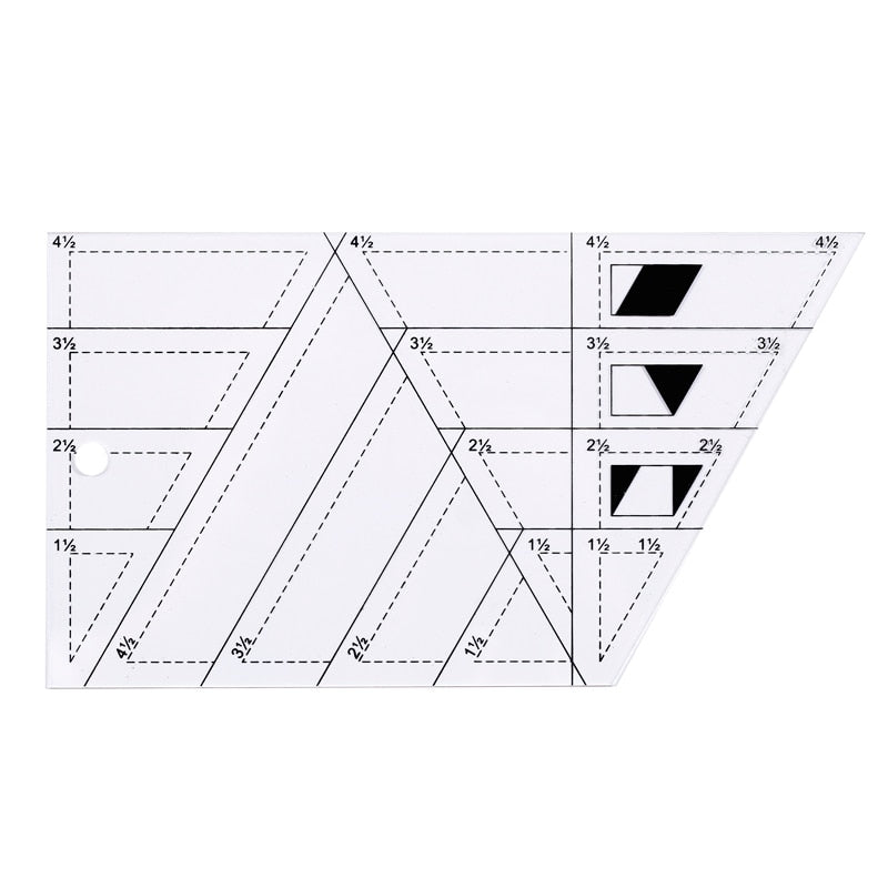 ClearQuilt – Precise measuring and cutting for flawless patchwork results