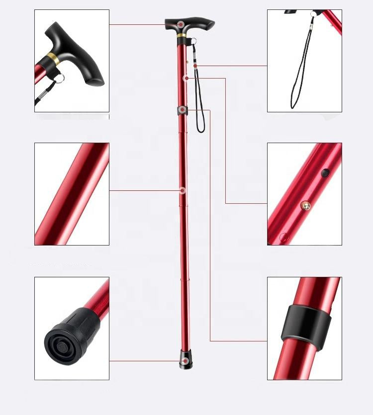Folding Walking Stick for Seniors and Persons with Disabilities