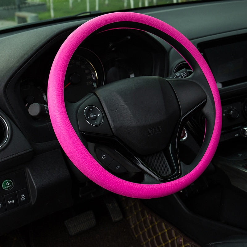 Car Styling Anti-slip Steering Wheel Cover