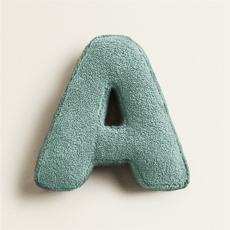 PlushLetter Pillow - Soft Letter Pillow for Bedroom and Children's Room