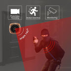 Smart Motion Detector Door Peephole Camera