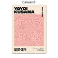 Yayoi Kusama Abstract Premium Poster
