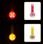 Rechargeable LED safety tag for pets