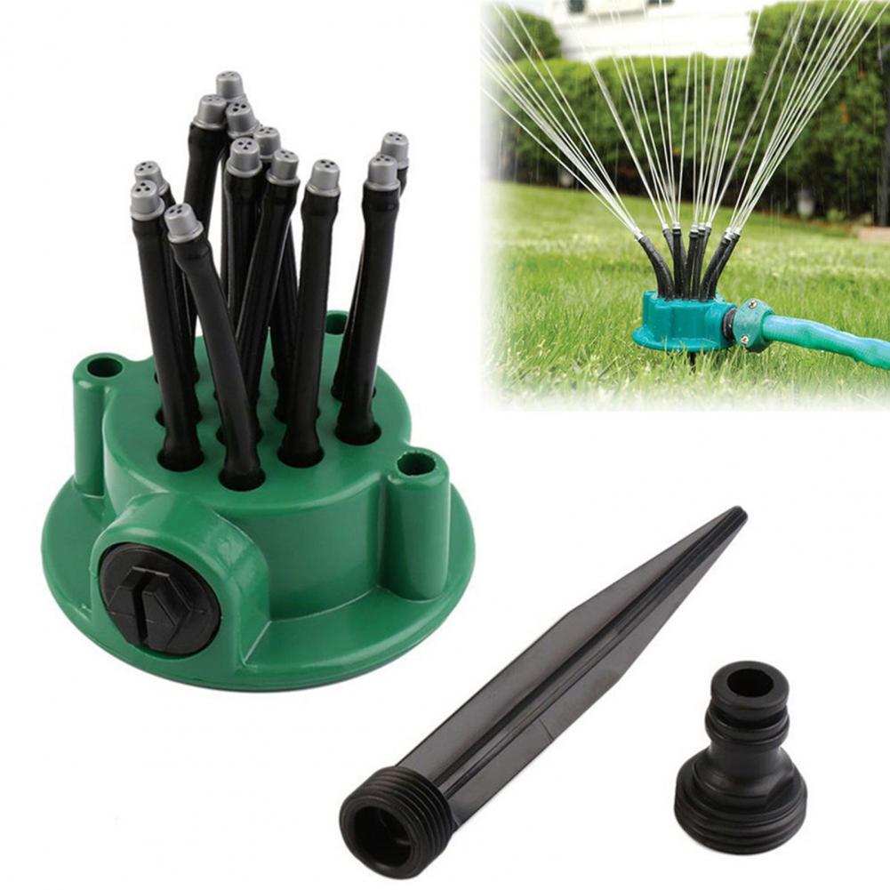 12-in-1 Garden Irrigation System – Adjustable Sprinkler with 360-Degree Irrigation
