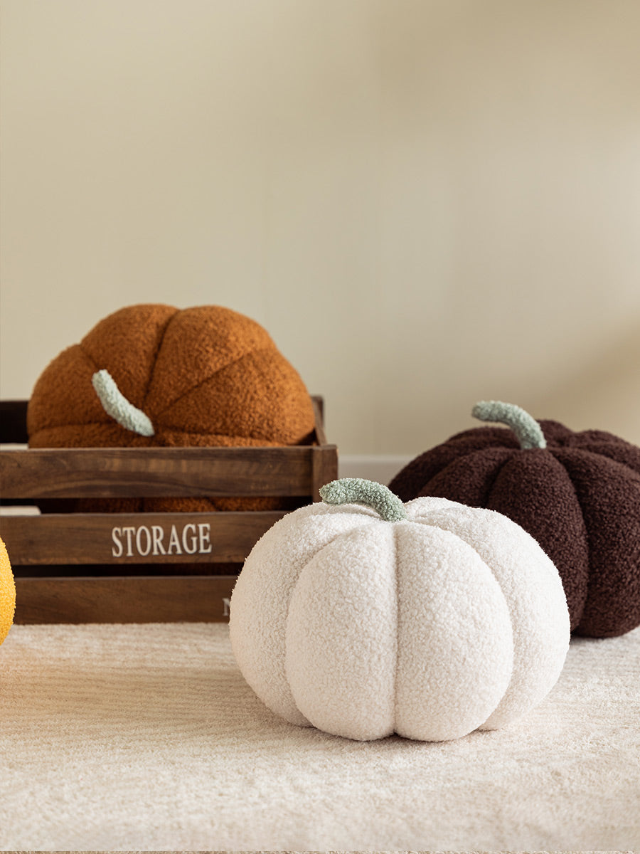Fluffy Pumpkin Cushion