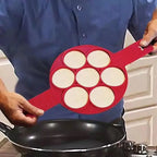 2-in-1 Silicone Pancake Mold – Easy and Fun Breakfast Maker