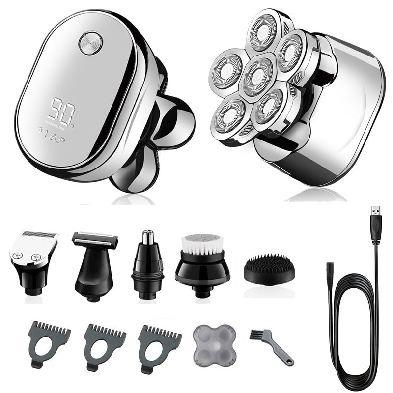 TitanEdge – 6-in-1 Shaver for Face & Head