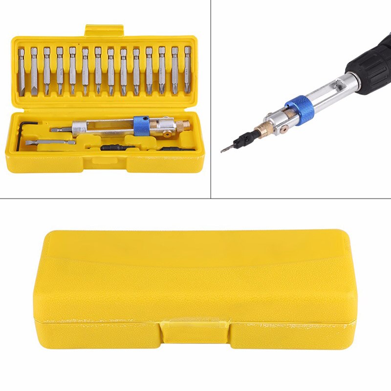 2-in-1 Electric Drill and Screwdriver Set for Woodworking