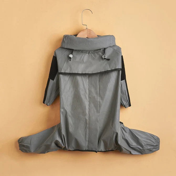 Waterproof Dog Coat with Legs – Reflective Dog Rain Jacket for Small & Large Breeds | Best Rain Coat for Dogs UK
