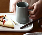 Very large stoneware coffee mug