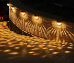 NoirRay – Solar Wall Lamp with Elegant Modern Glow