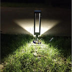 15W LED garden light: aluminum post lamp for outdoor courtyard, villa landscape lighting