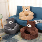 Samiya – Luxury Plush Cat Bed for Sleeping Comfort