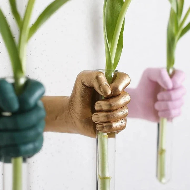 Flower Grab Wall Vase