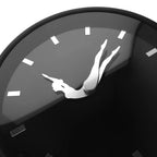 Dancing Ballerina Artsy Modern Wall Clock