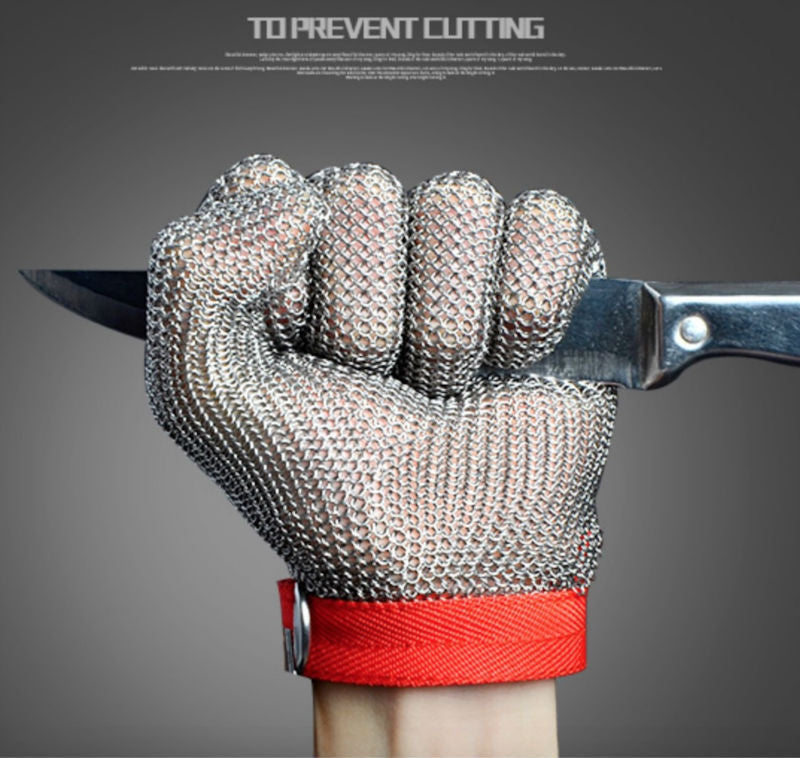Stainless steel glove cut-resistant glove