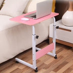 Wood Texture Portable Household Detachable Laptop Table Nightstand