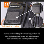 MEN Outdoor Multifunctional Fishing Vest Life Jacket (Gray)