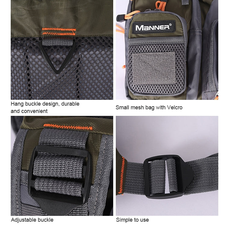 MEN Outdoor Multifunctional Fishing Vest Life Jacket (Gray)
