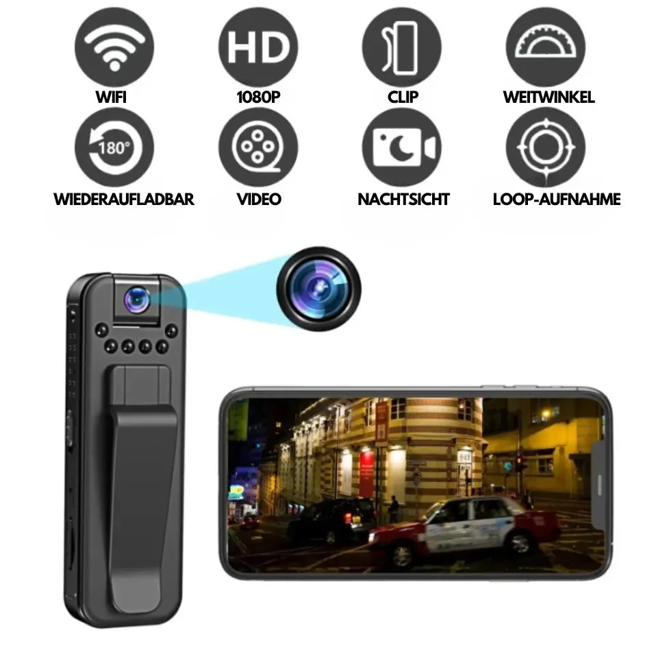HD 1080P Spy Camera