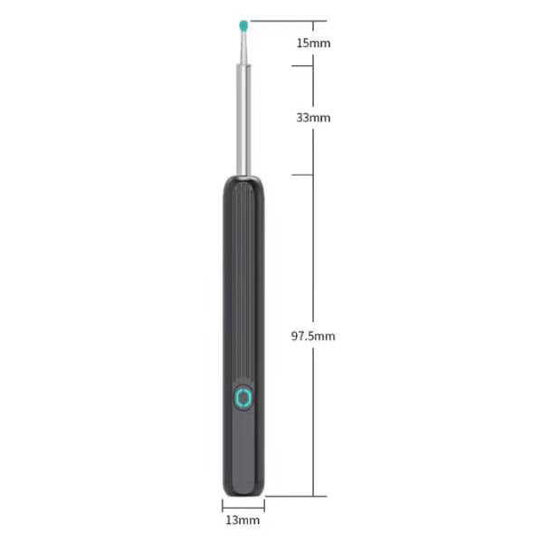 HD Earwax Removal Spoon — Wireless Otoscope with LED Light