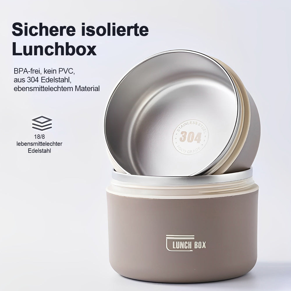 Portable insulated lunch box set