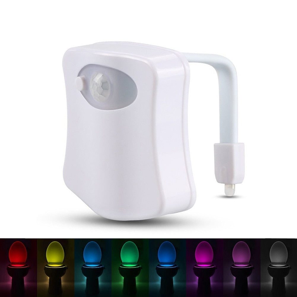 See Where You Pee | LED Toilet Lighting with Motion Sensor