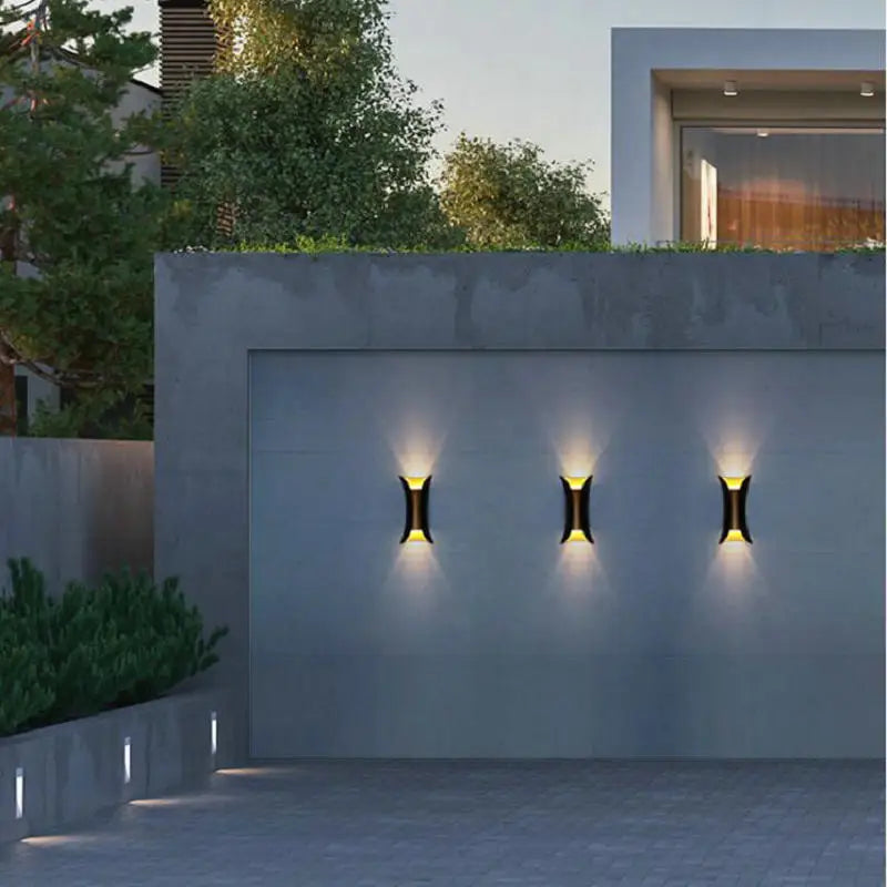 Colorful LED Outdoor Wall Light