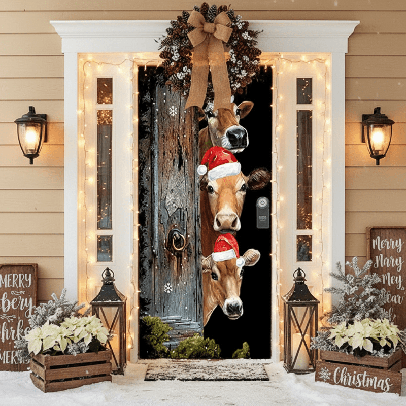 Bring festive mood to your front door