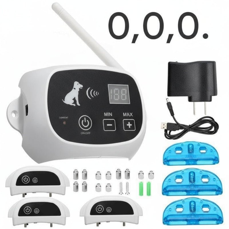 Wireless Dog Fence with Training Mode for Safe Freedom Outdoors