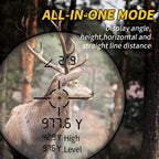 Laser Distance Meter TERRAVIEW 1000 | Up to 1000 m range | Camouflage design | Waterproof & Rechargeable | For hunting & outdoor