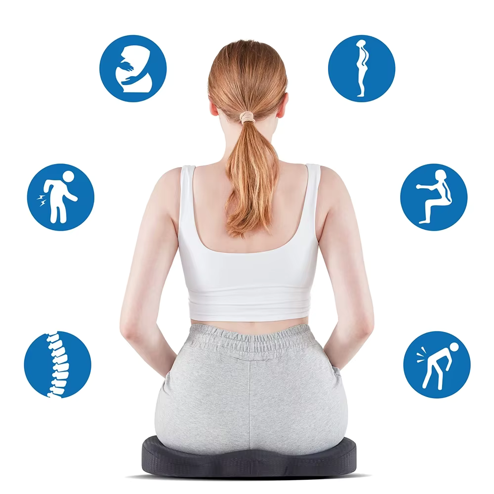PosturaFlex Seat Cushion for Posture & Back Support – Ergonomic & Pressure Relief