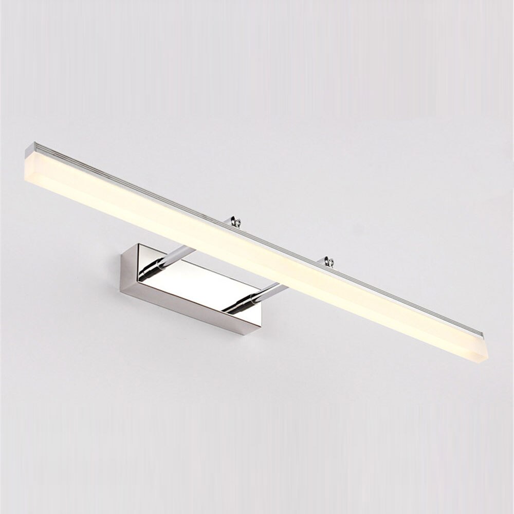 AquaGlow Waterproof LED Mirror Lamp