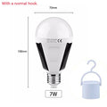 Solonight Solar LED Bulb with E27 Socket | 7W/12W | Rechargeable & Waterproof | For Camping, Garden & Emergency Light
