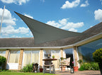 Water-repellent Sunshade – UV protection for Balcony, Garden or Terrace (Triangle or Square)