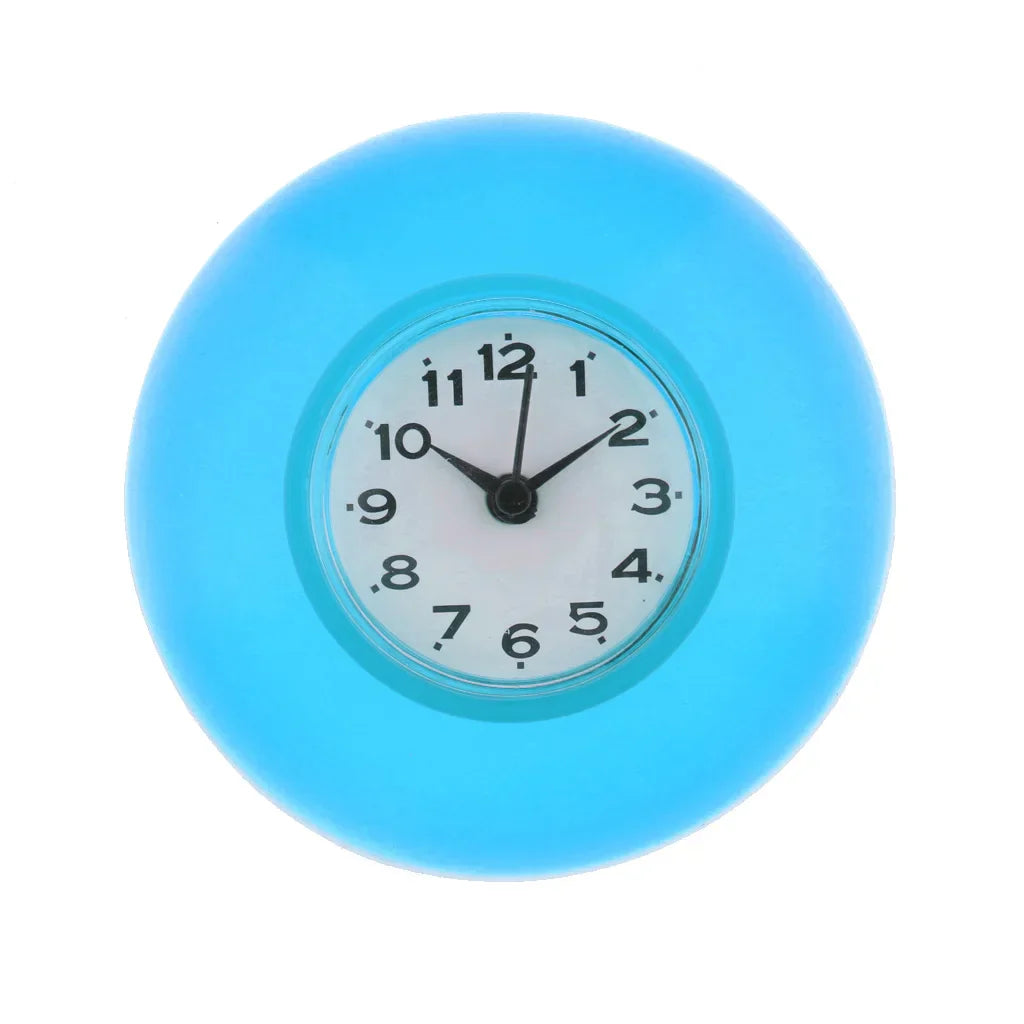 WaterProofClock – Compact Suction Cup Clock for Bathroom