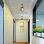 Elegant ball ceiling lamp with LED bulb for your chic space
