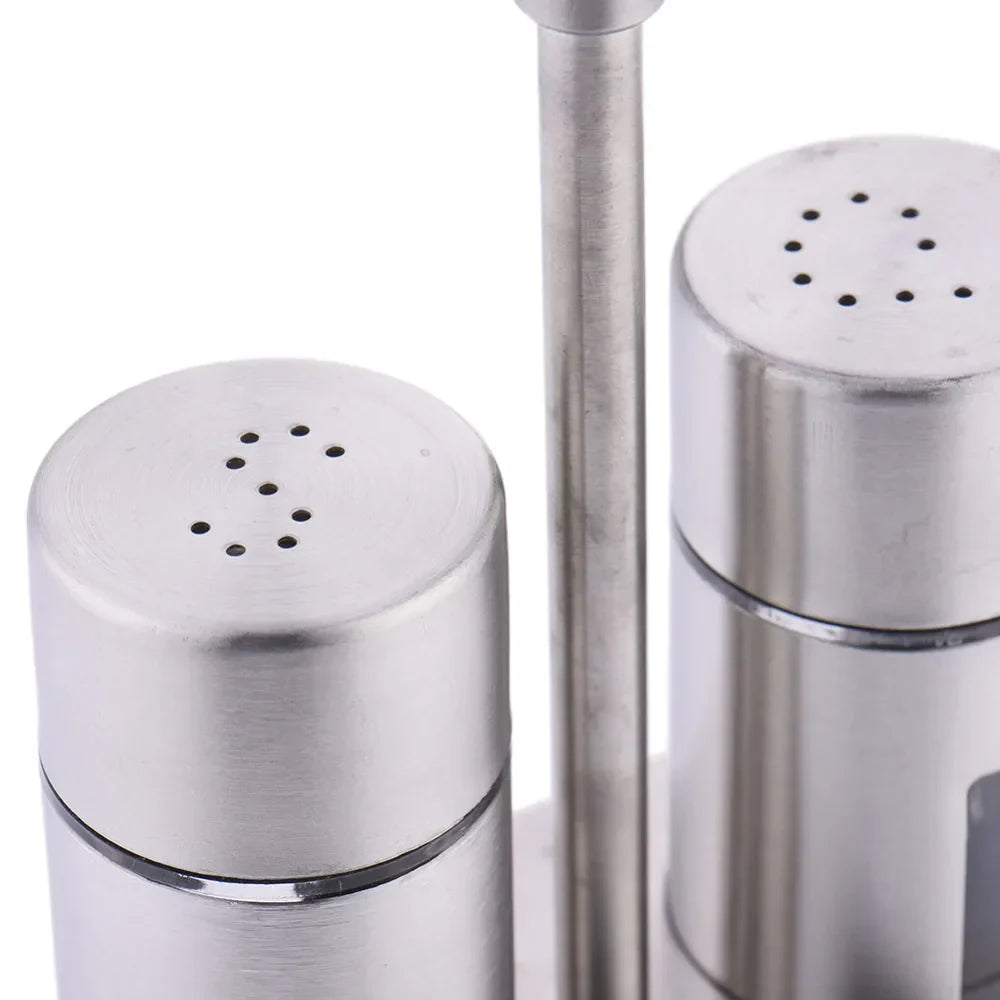 Set of stainless steel grinders modern look and durability for years