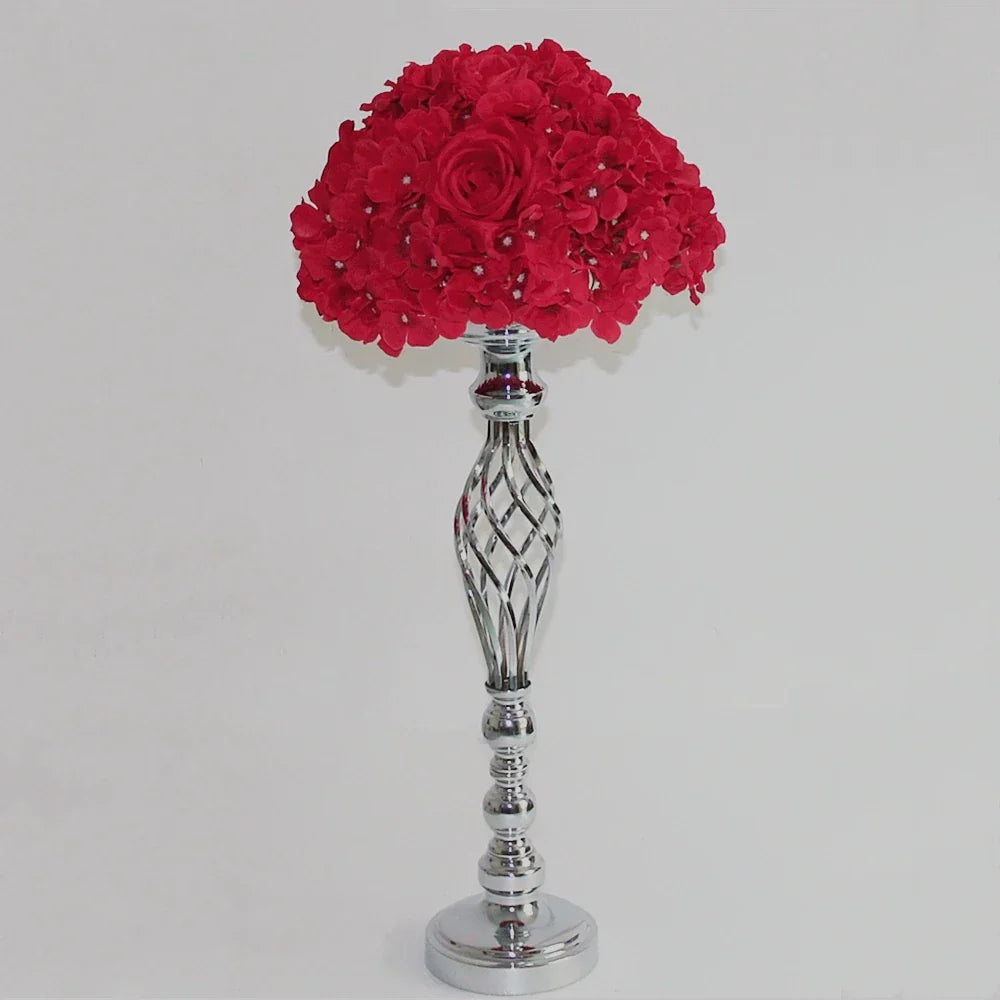Elegant Candle Holder Set with Metal Stand