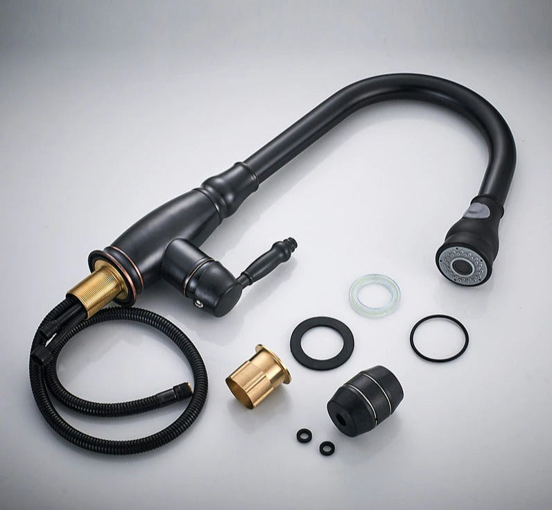 Ashby - Retractable kitchen faucet