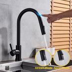 Pull-out Kitchen Faucet with Touch Control and Sensor Function